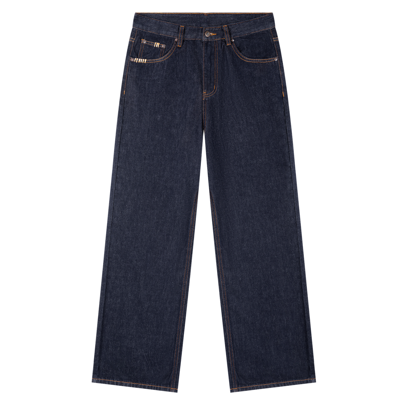 The Crown Straight Leg Denim Jeans