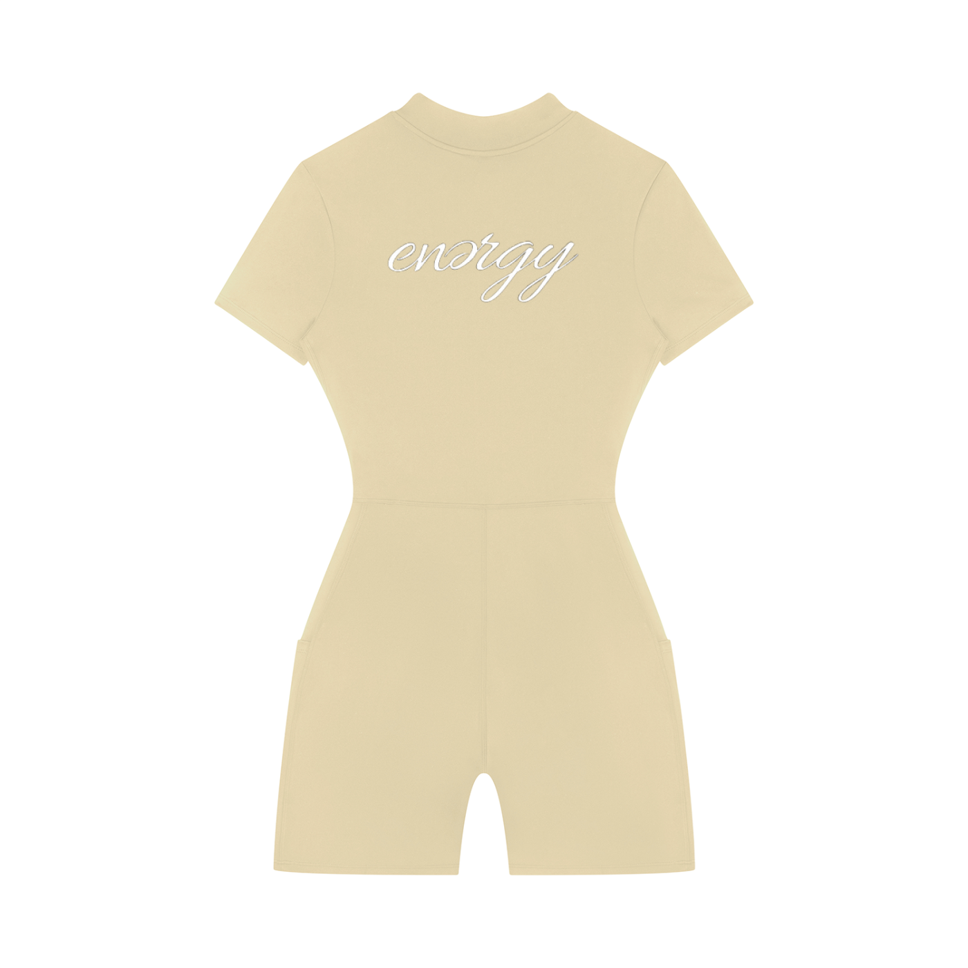 Energy Quarter-Zip Short Sleeve Romper