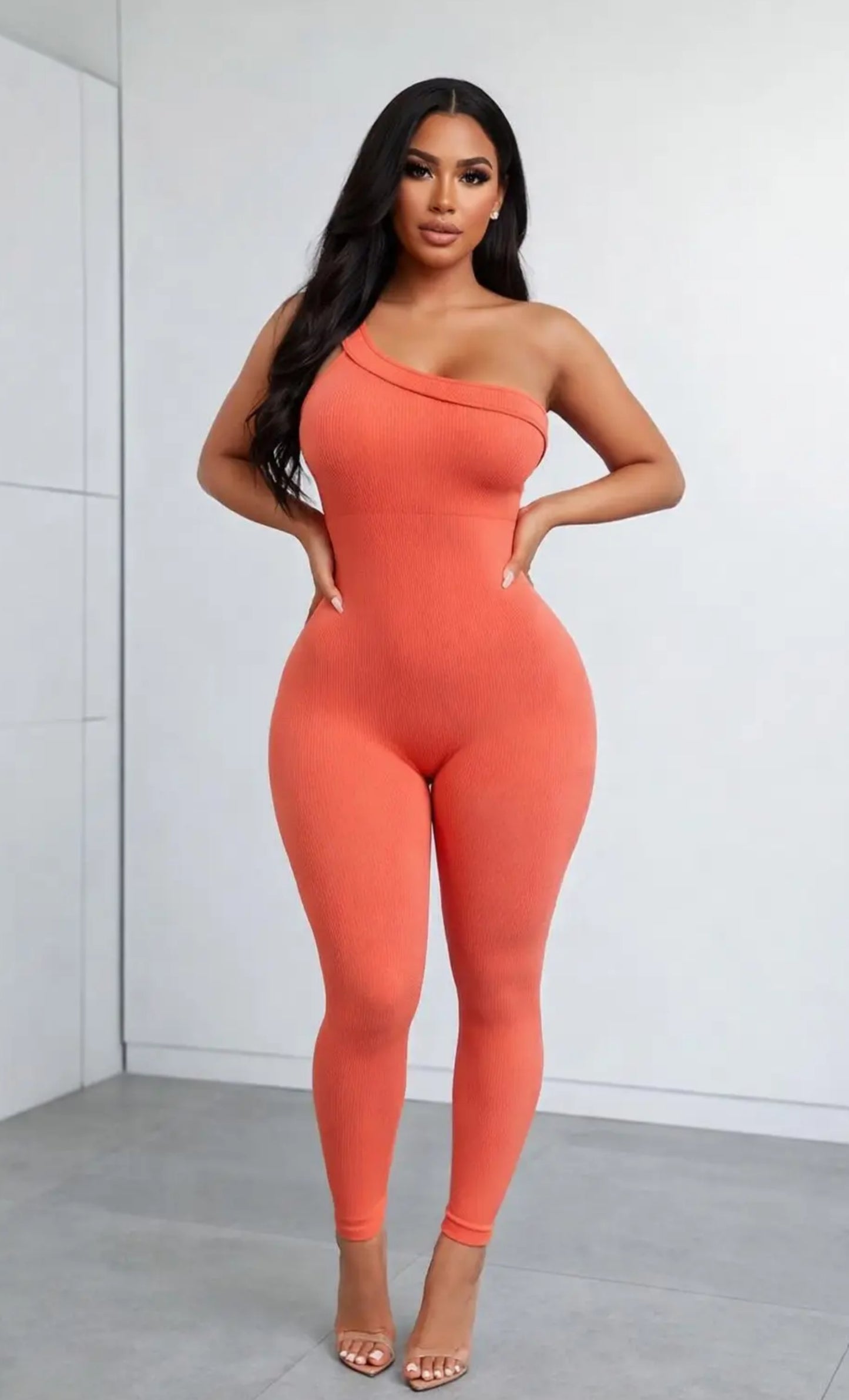 One-shoulder Jumpsuit