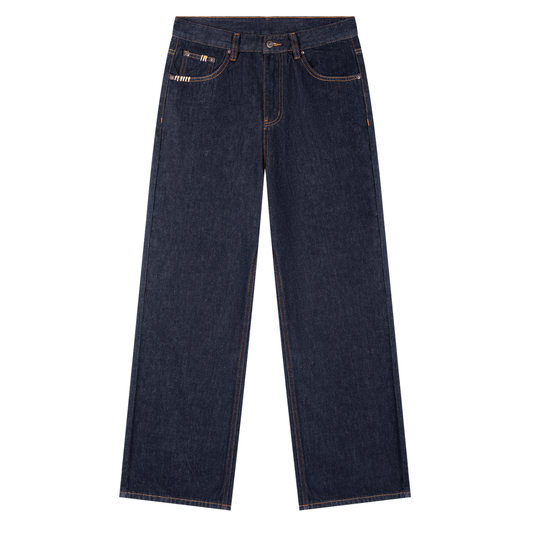 The Crown Straight Leg Denim Jeans