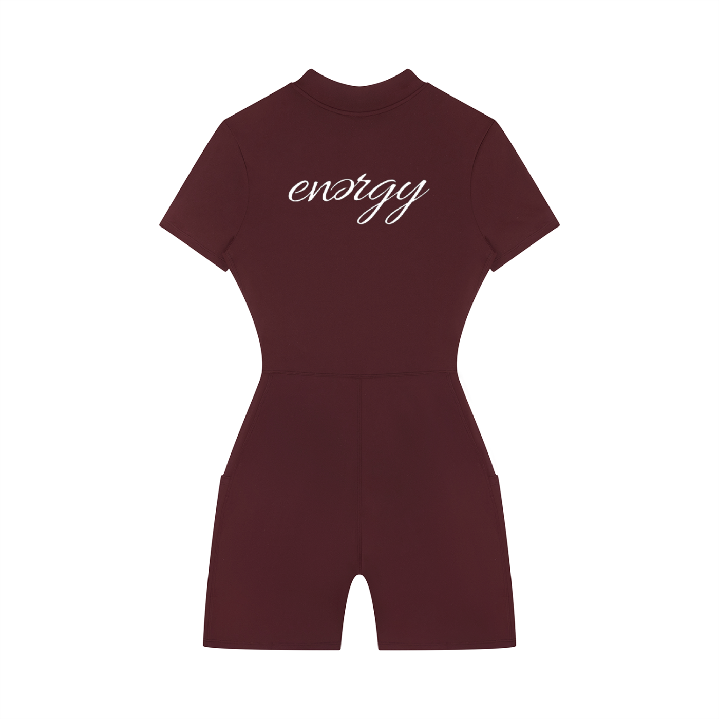 Energy Quarter-Zip Short Sleeve Romper