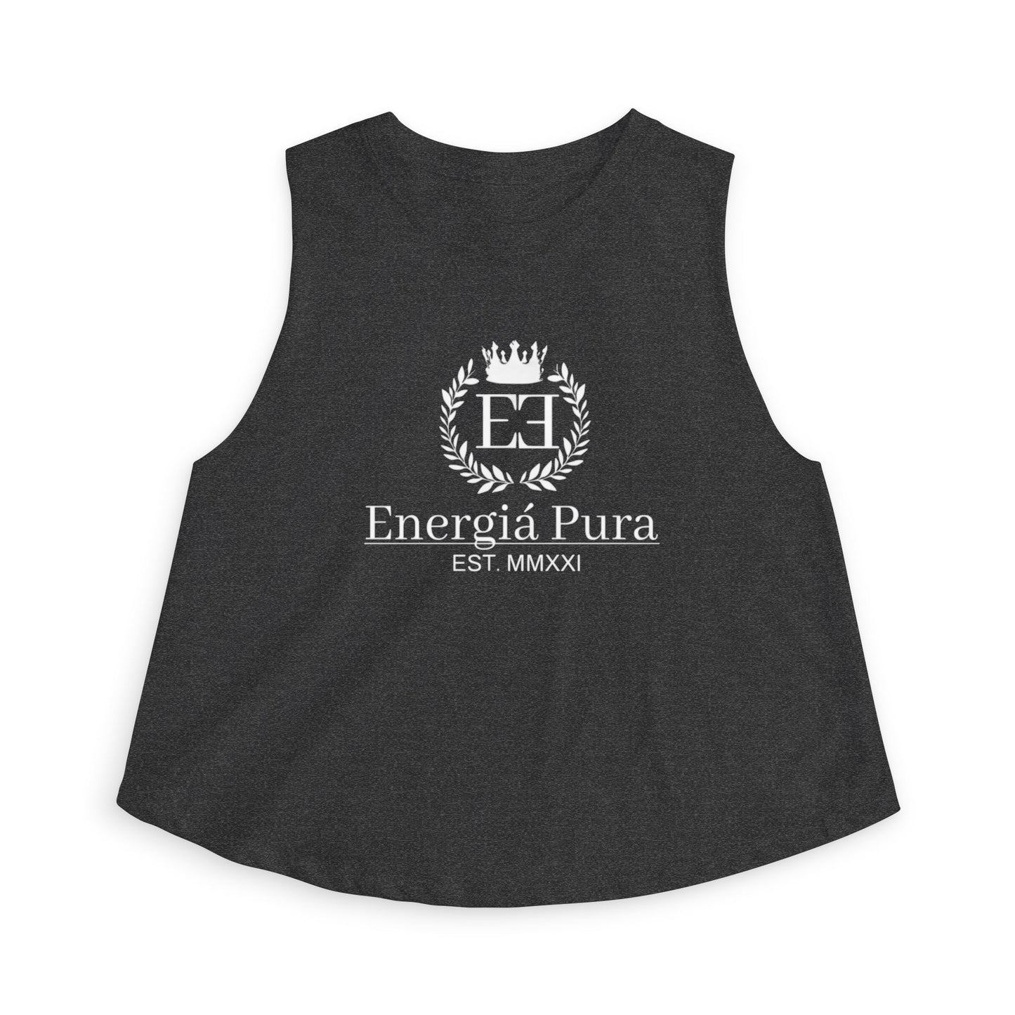 Energia Pura Ribbed Tank Crop Top