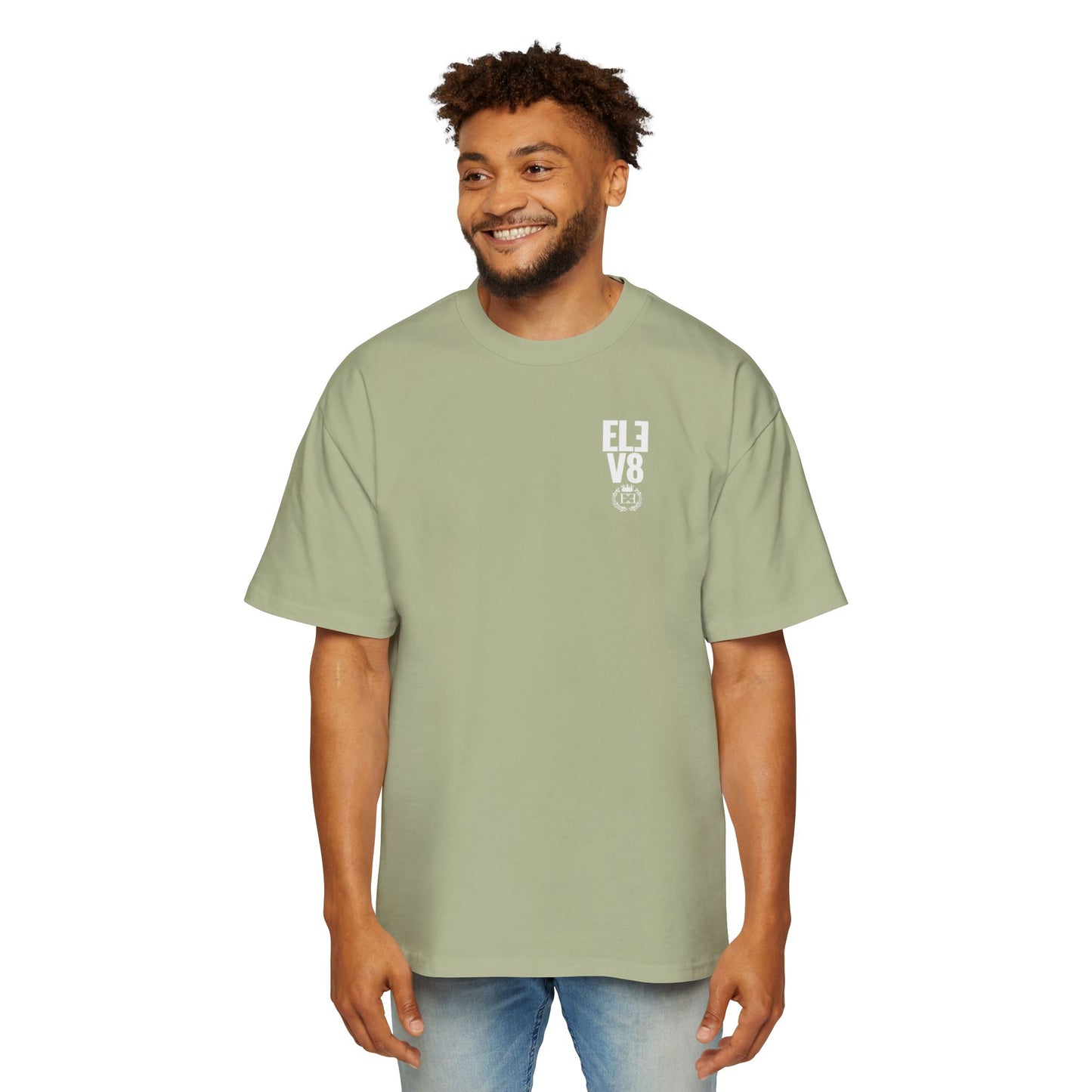 Only Elev8 Energy Tee — Men's Oversized Graphic T-Shirt