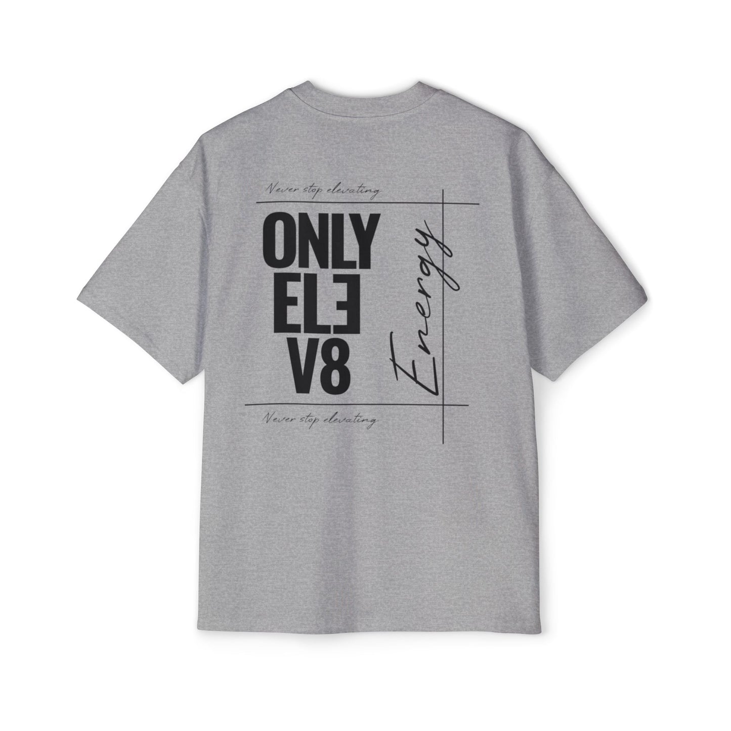 Only Elev8 Energy Tee - Men's Oversized Graphic T-Shirt