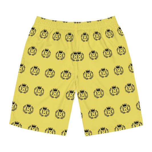 Elev8ted Energy Crest All-Over Print Swim Trunks