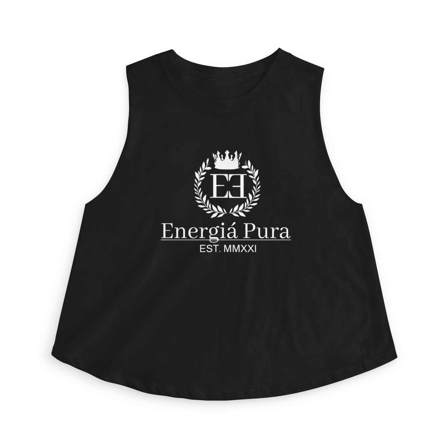 Energia Pura Ribbed Tank Crop Top