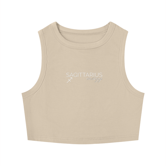 Sagittarius Energy Crop Tank Top