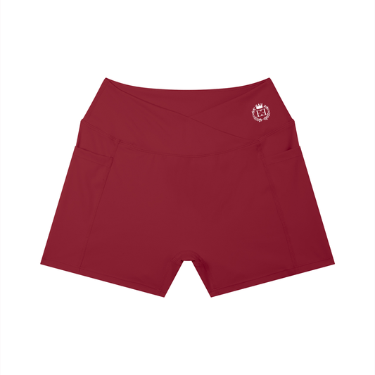 Women’s High Rise Pocket Yoga Shorts