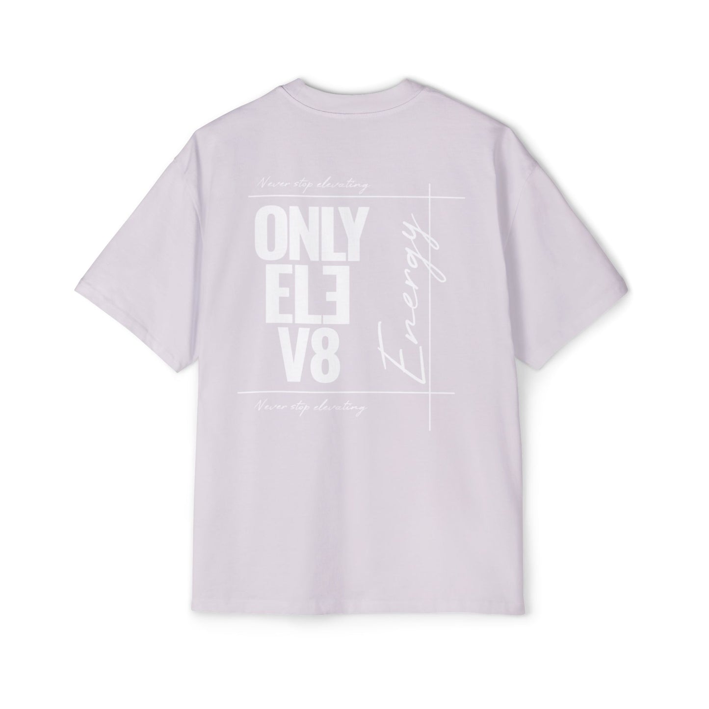 Only Elev8 Energy Tee — Men's Oversized Graphic T-Shirt