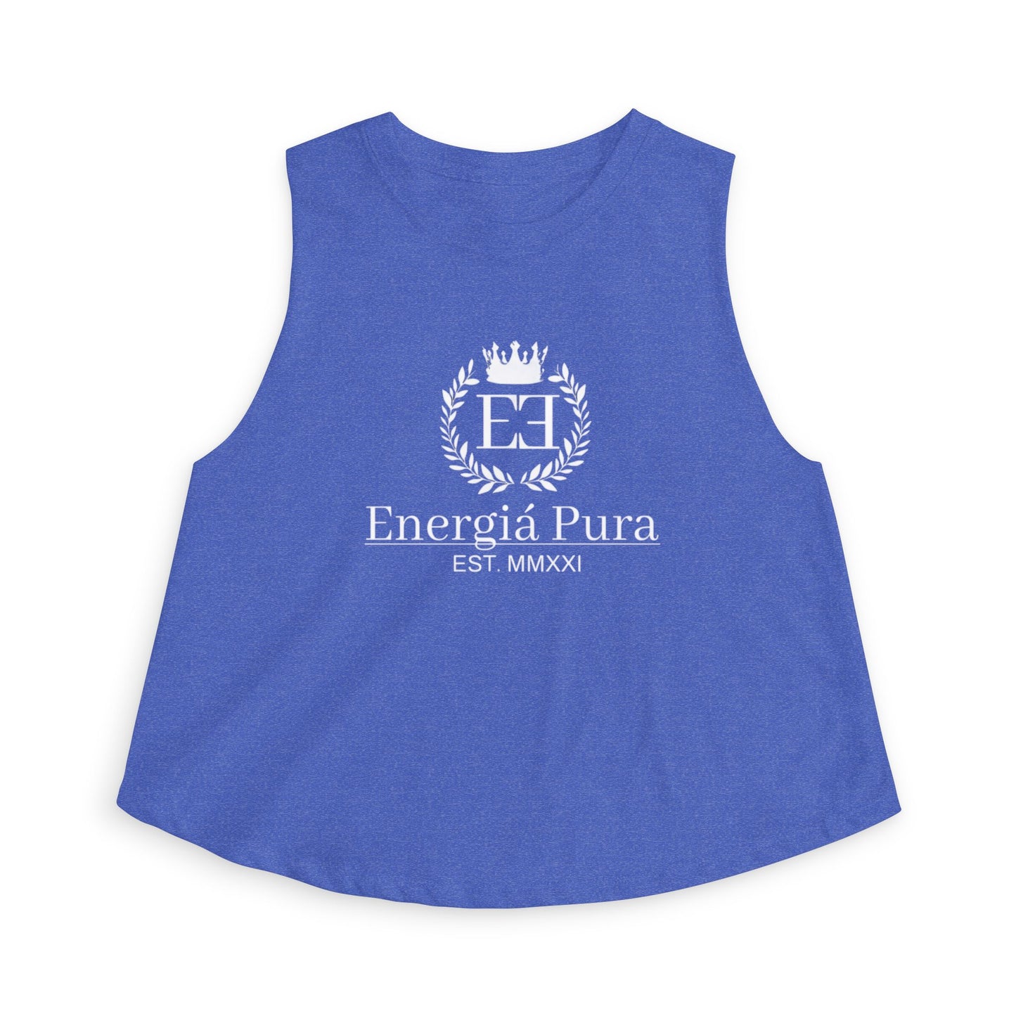 Energia Pura Ribbed Tank Crop Top