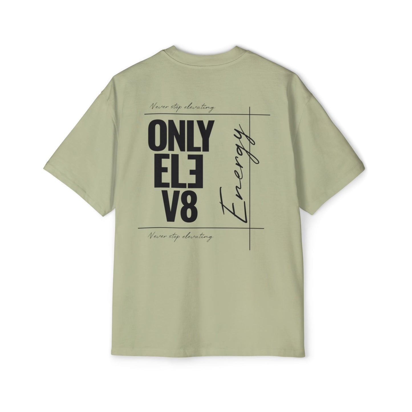 Only Elev8 Energy Tee - Men's Oversized Graphic T-Shirt