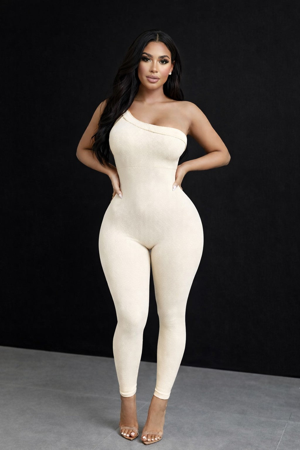 One-shoulder Jumpsuit
