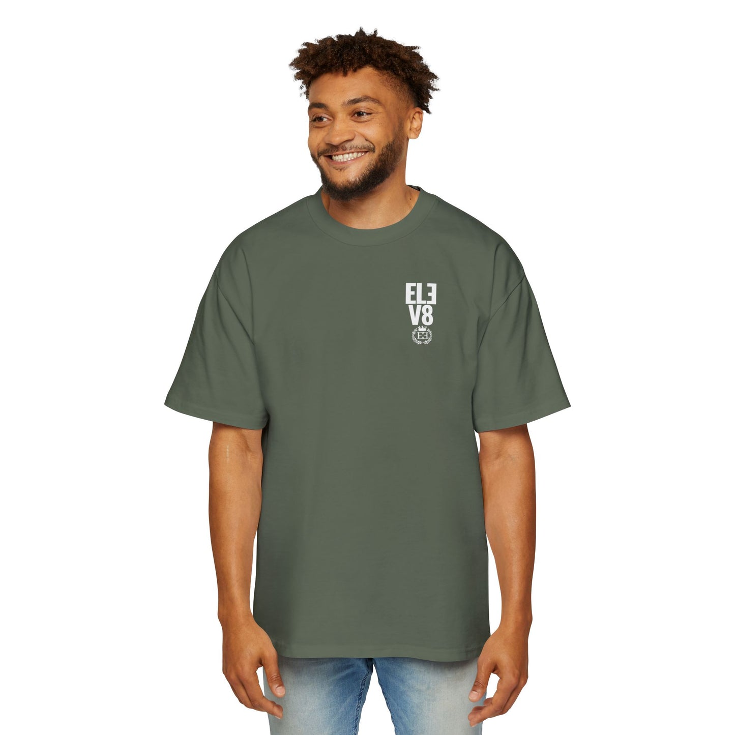Only Elev8 Energy Tee — Men's Oversized Graphic T-Shirt