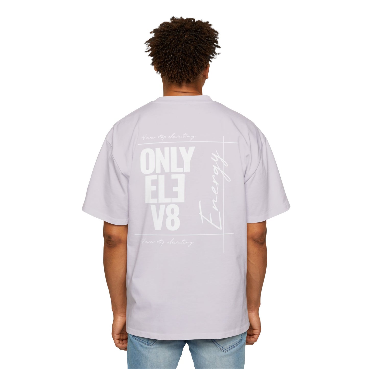 Only Elev8 Energy Tee — Men's Oversized Graphic T-Shirt