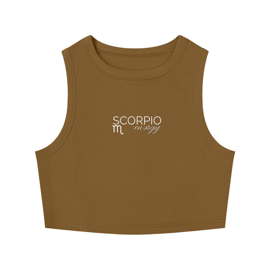 Scorpio Energy Crop Tank Top