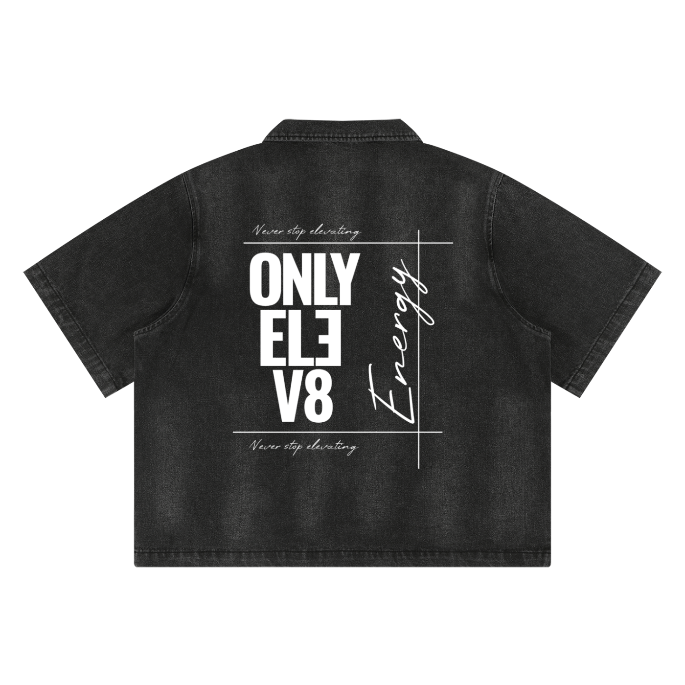 ELV8 Full-Zip Denim Shirt