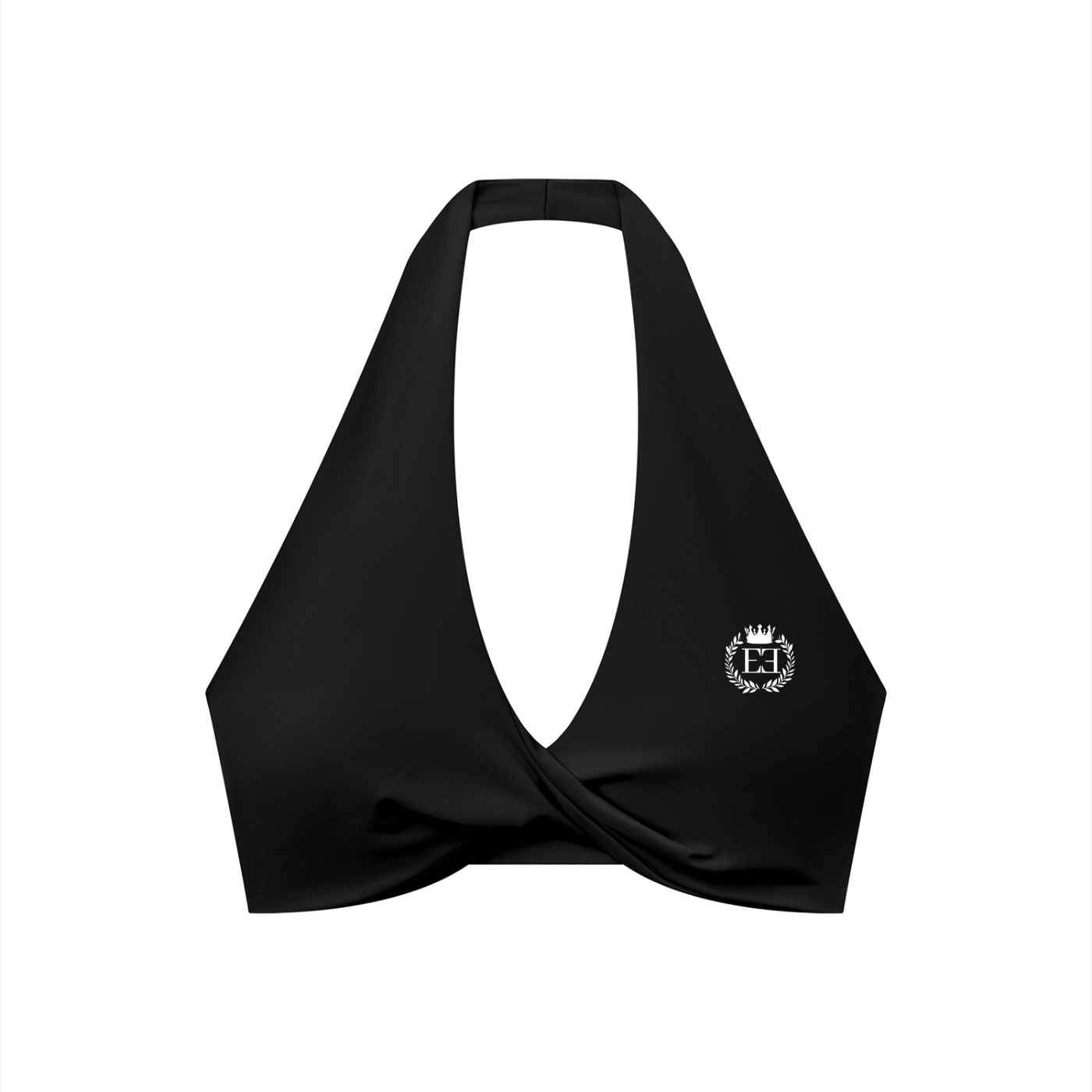 NRG Women's Pleated Halter Sports Bra