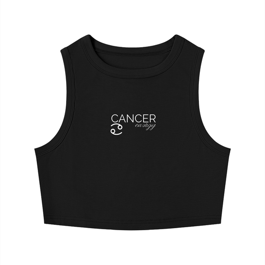 Cancer Energy Crop Tank Top