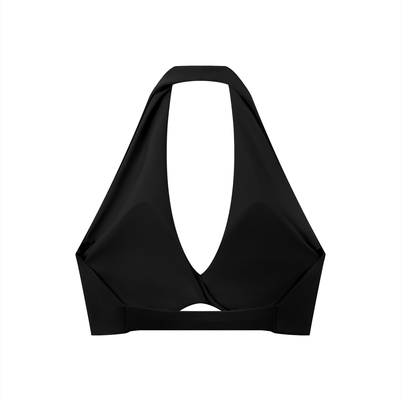 NRG Women's Pleated Halter Sports Bra