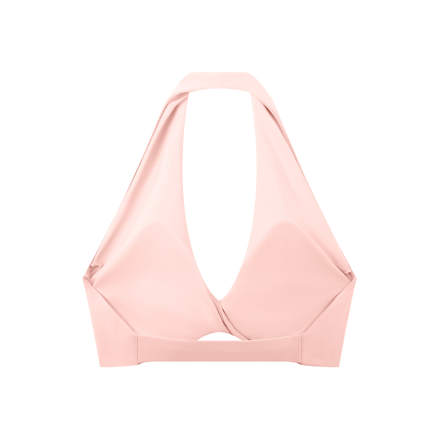NRG Women's Pleated Halter Sports Bra