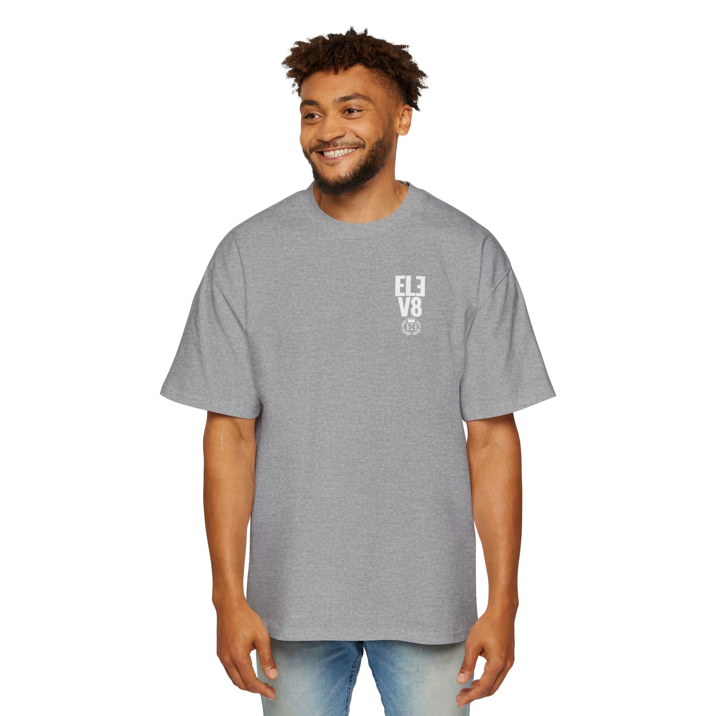 Only Elev8 Energy Tee — Men's Oversized Graphic T-Shirt