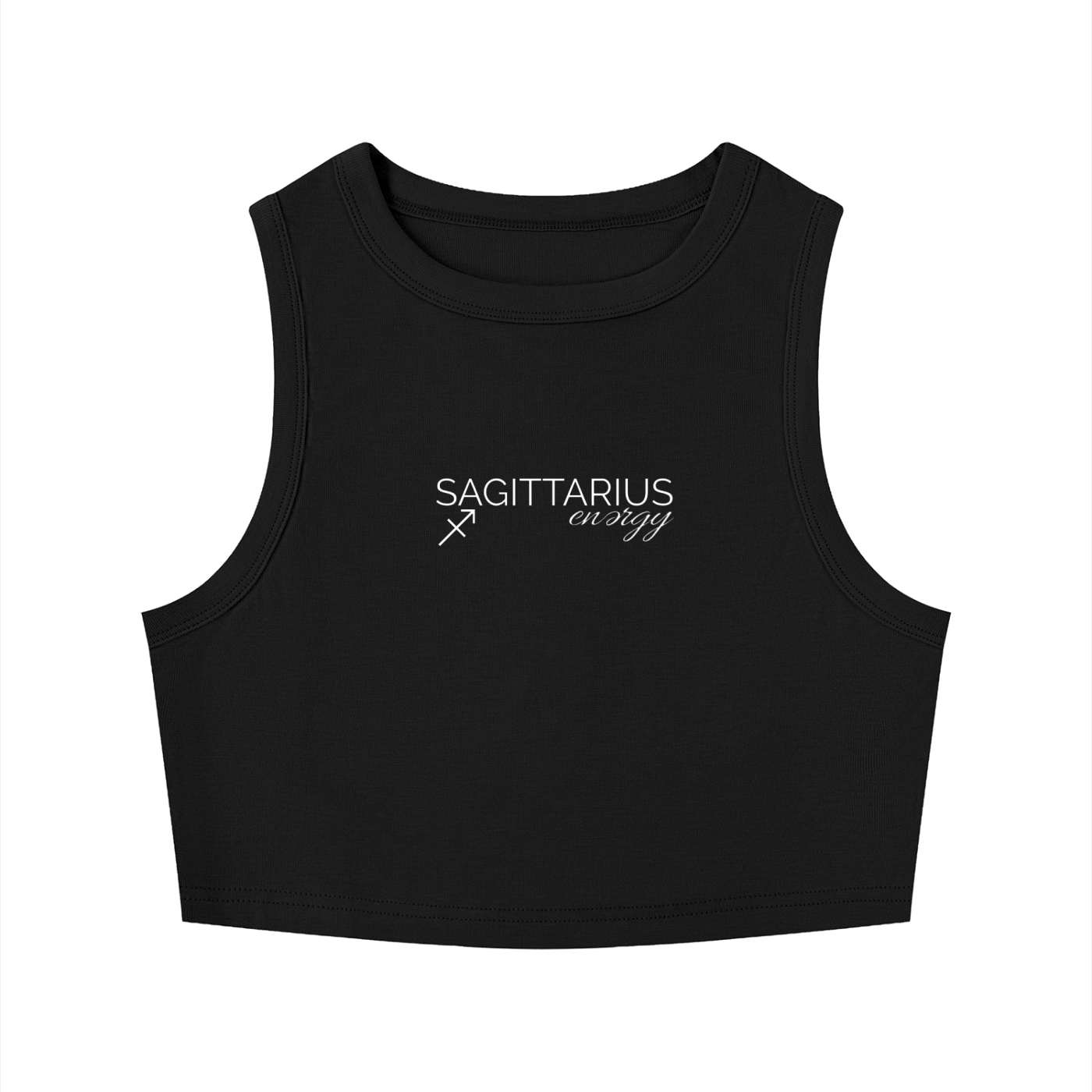 Sagittarius Energy Crop Tank Top