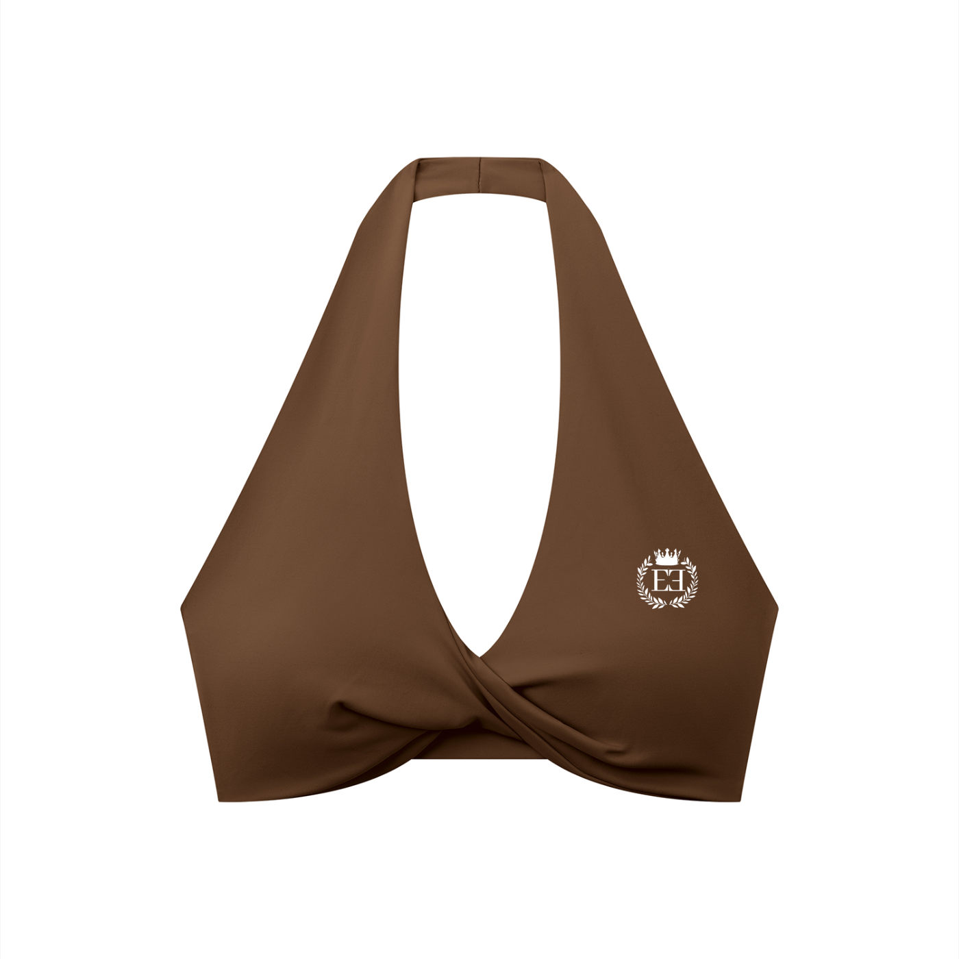 NRG Women's Pleated Halter Sports Bra