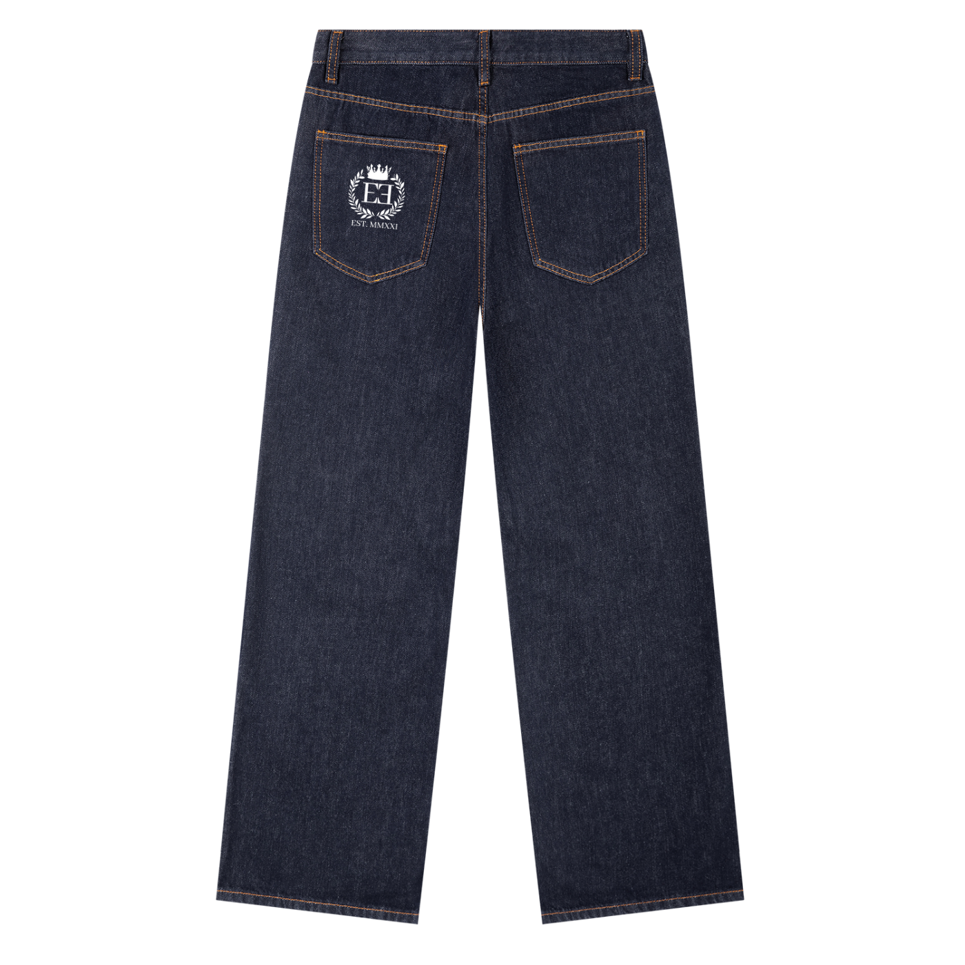The Crown Straight Leg Denim Jeans