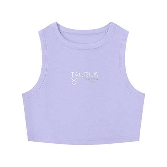 Taurus Energy Crop Tank Top