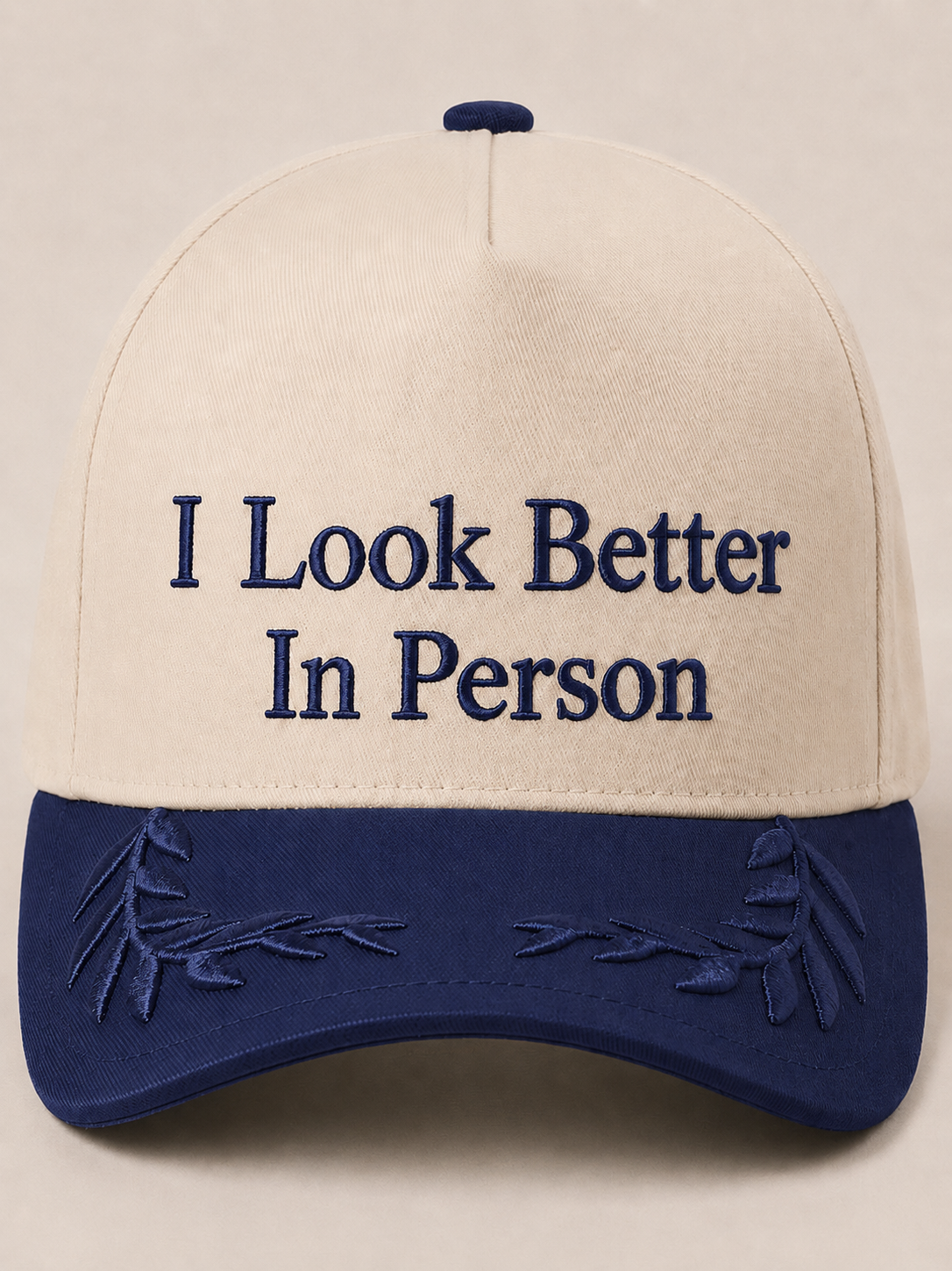 I Look Better In Person Trucker Hat