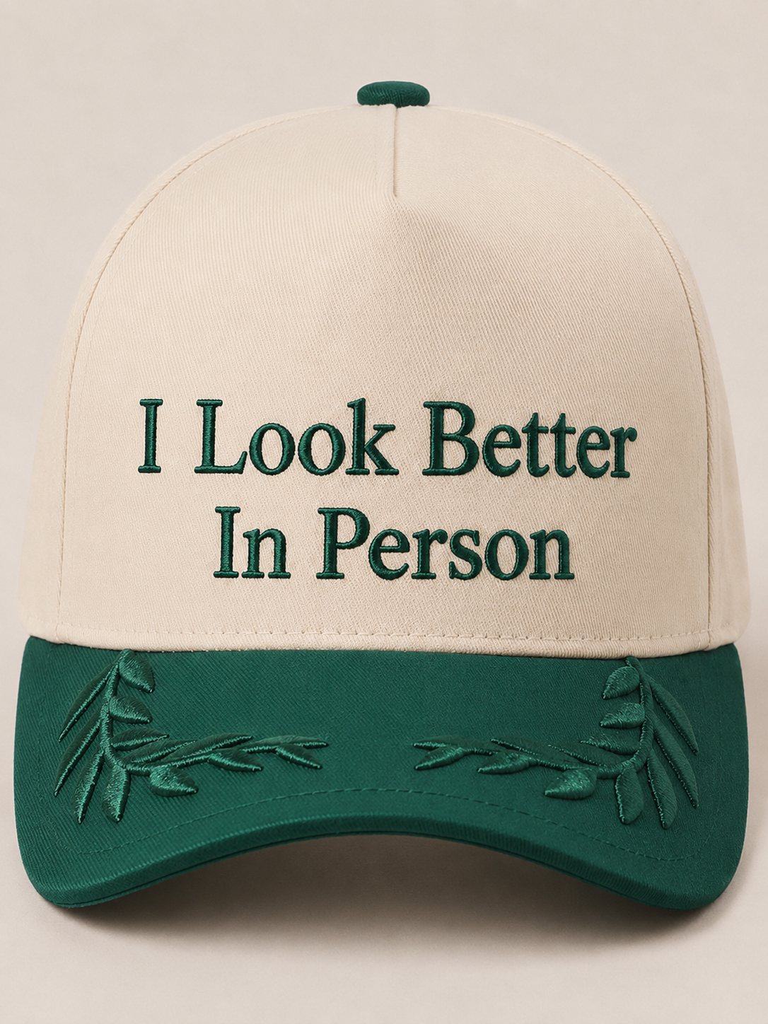 I Look Better In Person Trucker Hat