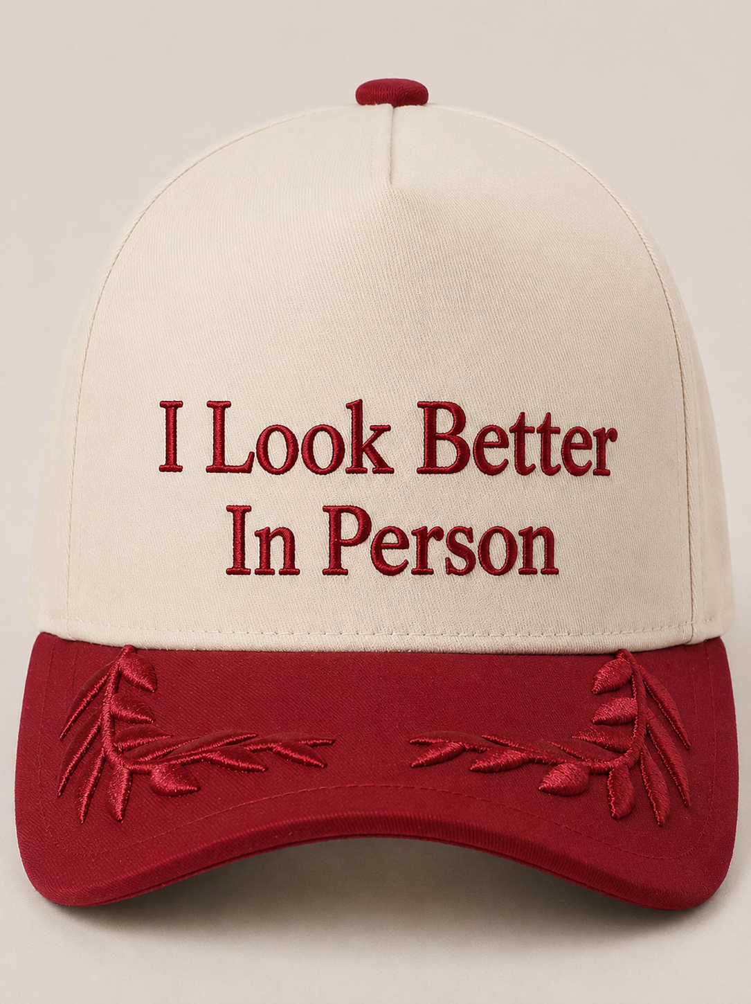 I Look Better In Person Trucker Hat