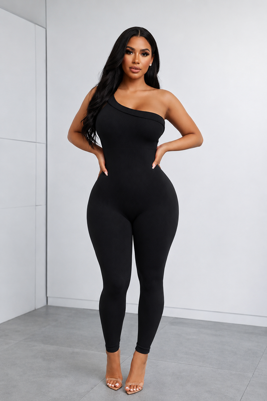 One-shoulder Jumpsuit