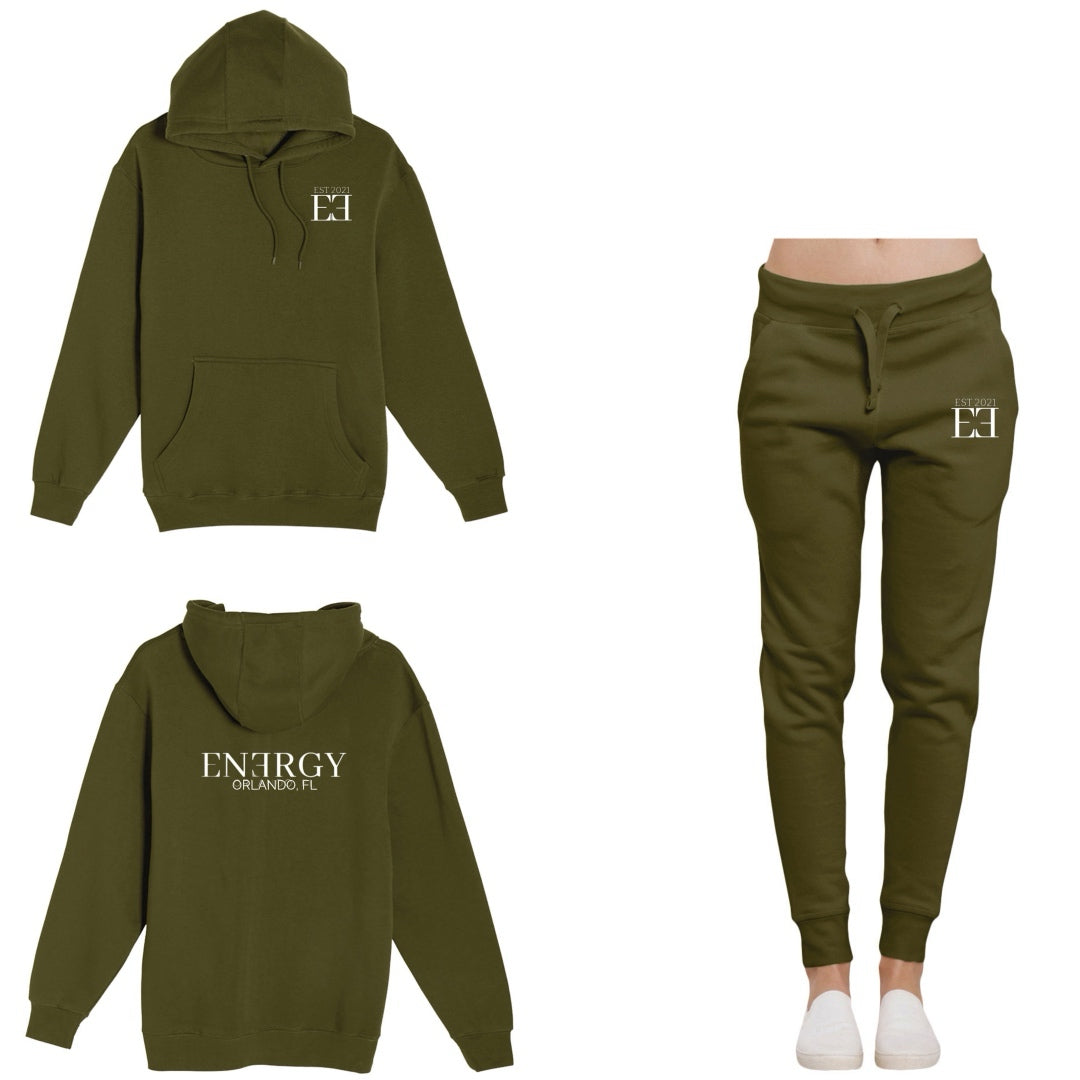 Two Piece Sweatsuit Set EE