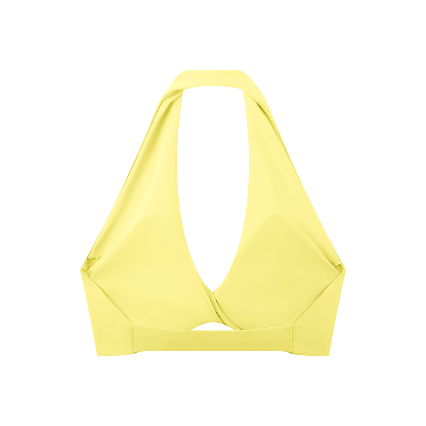 NRG Women's Pleated Halter Sports Bra