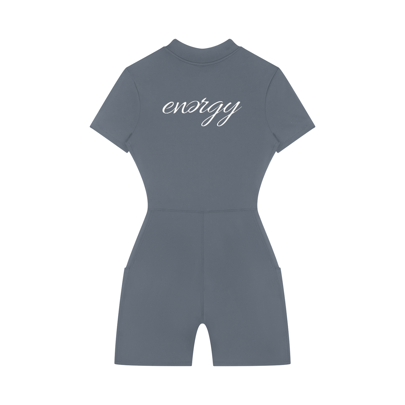 Energy Quarter-Zip Short Sleeve Romper
