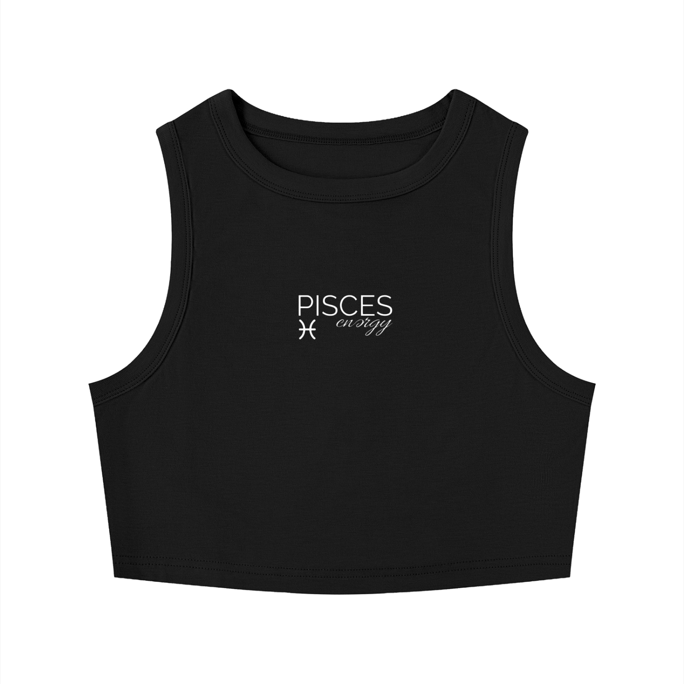 Pisces Energy Crop Tank Top