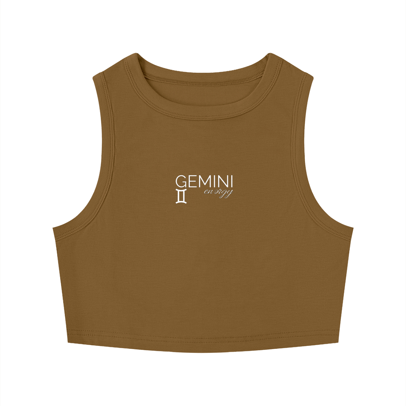 Gemini Energy Crop Tank Top