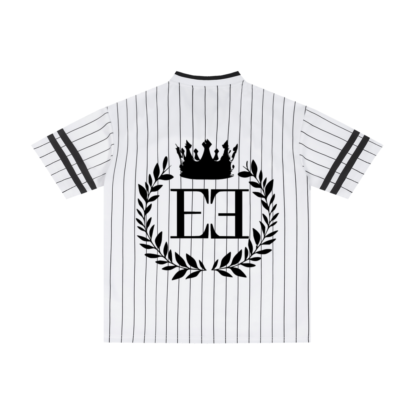 Big Energy Striped Loose V-Neck T-Shirt
