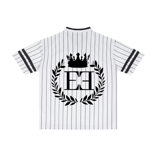 Big Energy Striped Loose V-Neck T-Shirt